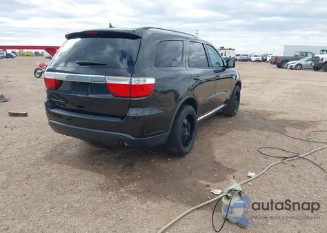 2013 Dodge Durango Sxt из США, поврежденный, VIN 1C4RDHAG0DC571918